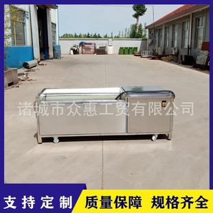 不锈钢海产品毛刷清洗设备红薯土豆海蛎子去泥毛刷毛辊清洗机