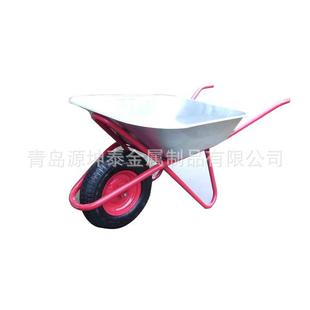 厂家供货WB6418独轮手推车建筑垃圾推沙泥土花园果园施肥农用