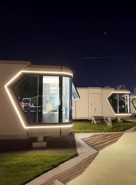 20240513智模拟宿舱 网红全智露能客栈民宿 滑雪场营移动民房能屋