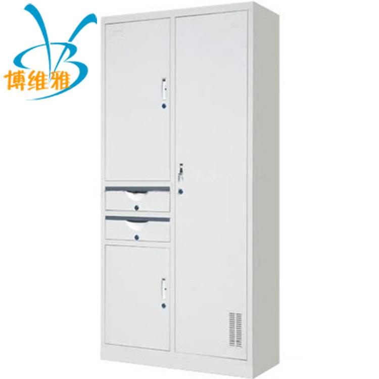 办公家具产工厂订做资料档案员BWY-2000工柜偏屉铁生皮办柜钢制二