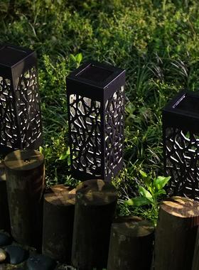 院跨KW-20260境太灯阳能坪灯户外防水镂空灯露营草地插灯光影灯景