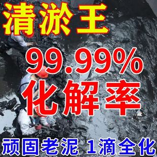 现货鱼塘清理淤泥神器吸水井池塘河道微生物酶菌挖污渍分解剂固化