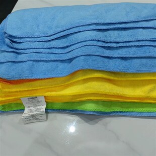 残次品毛巾按斤卖吸水擦车布不掉毛厨房家政保洁抹布擦地板玻璃