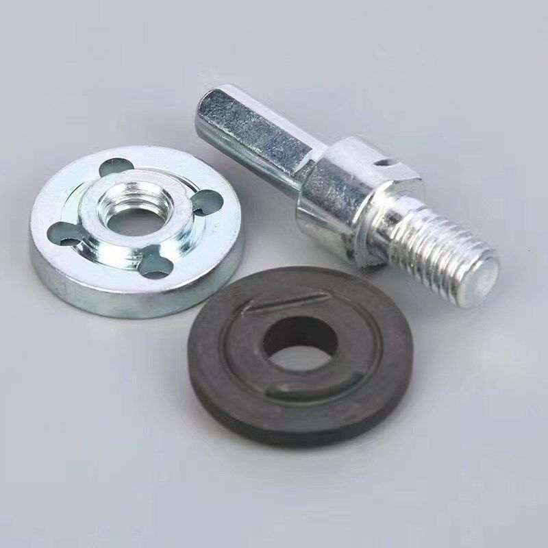 手电钻转换头变角磨机连接杆转接头10mm切割抛光夹头锯片配件通用