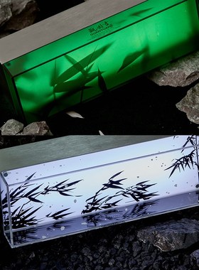 观园吉&非必要不合作中式竹林桌面装饰氛围灯浪漫礼物电气灯摆件