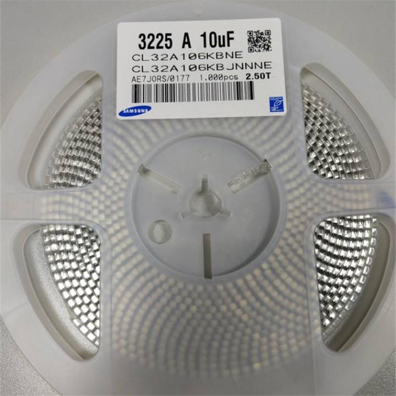 陶瓷电容1210 106K50v X5R 10UF10% CL32A106KBJNNNE配套电子现货