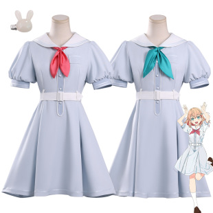 莲之空女学院学员偶像俱乐部cos服夏季JK连衣裙cosplay服装女动漫