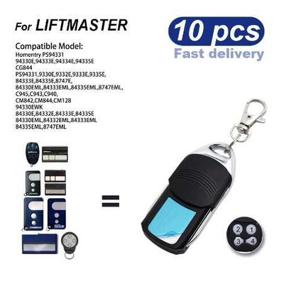 张伯伦Liftmaster Motorlift遥控器 1A5639-7车库门遥控器发射器