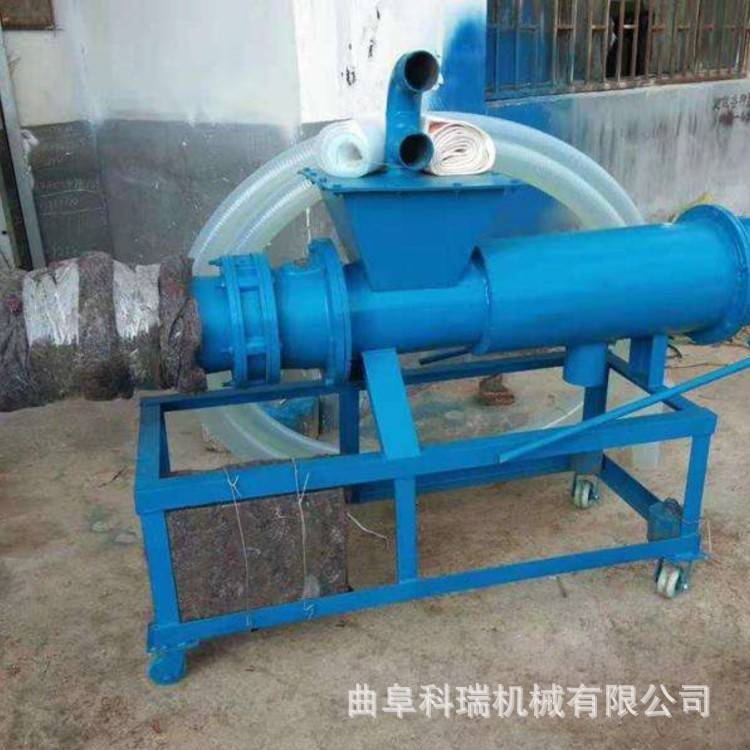 180型养猪场猪粪固液分离机 牛场牛粪螺旋挤干机 餐厅泔水脱水机