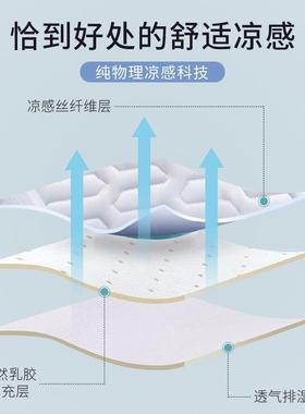 冰丝乳胶长条抱枕女生睡觉枕床上靠夹垫侧睡腿男款床AEJ头大头靠