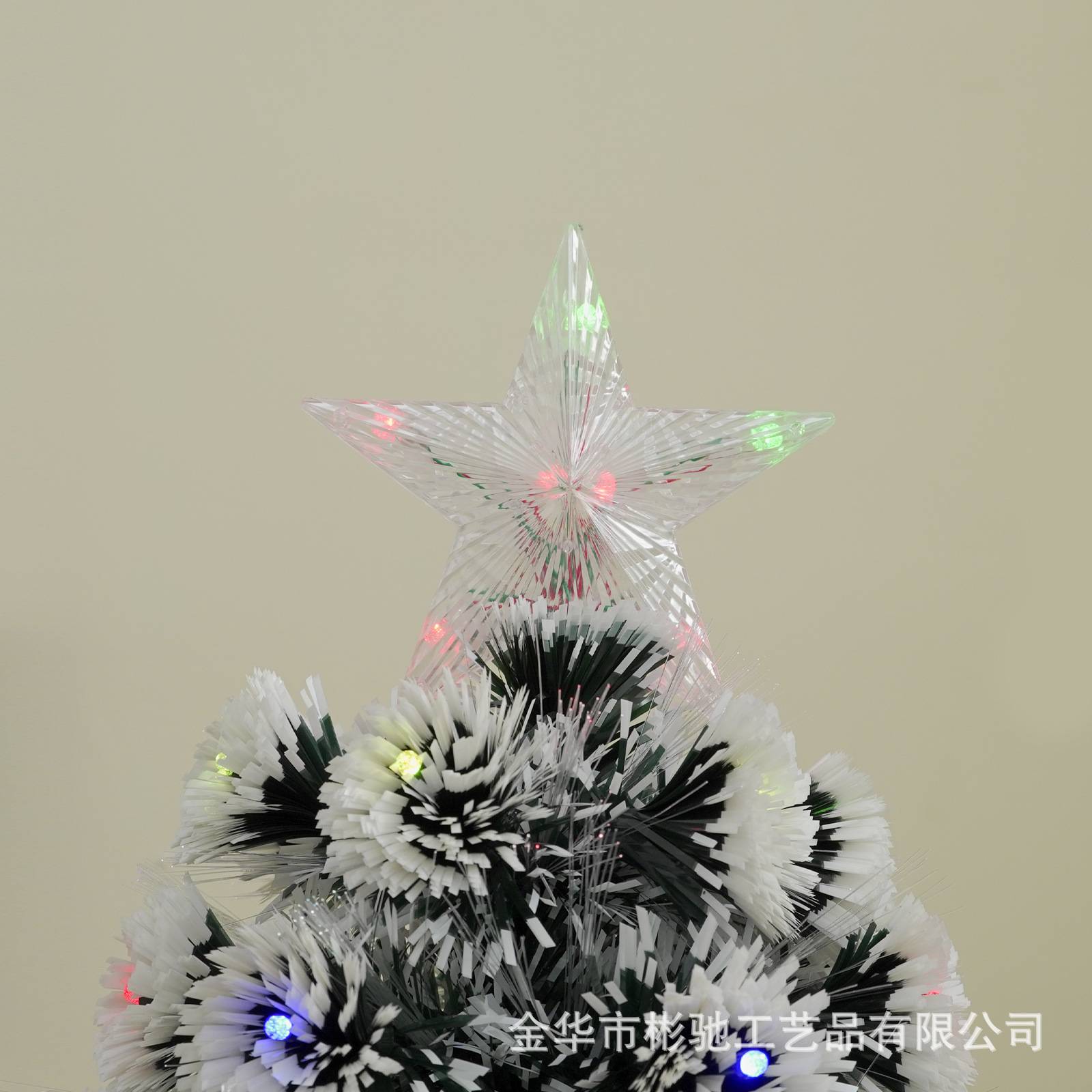 带雪花装饰大型彩灯圣诞树植绒款圣诞节装饰树落地款节日氛围装饰