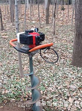 加厚型多大马植树挖坑机农OUX力用挖坑机用途马力植大树挖坑机