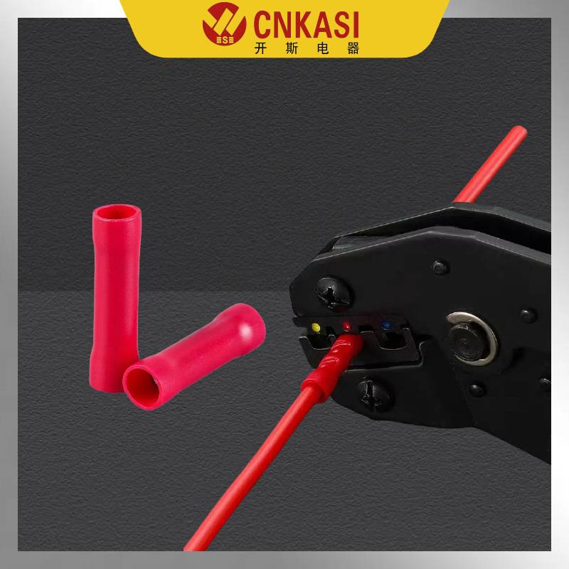 现货BV中间管接头全绝缘电源线对接接头 快速1.25/2/5.5冷压端子