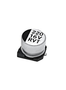 16V贴片铝电3解电容4.710/2F2UF贴片铝电3U47UF100UF220UF/SMD盘