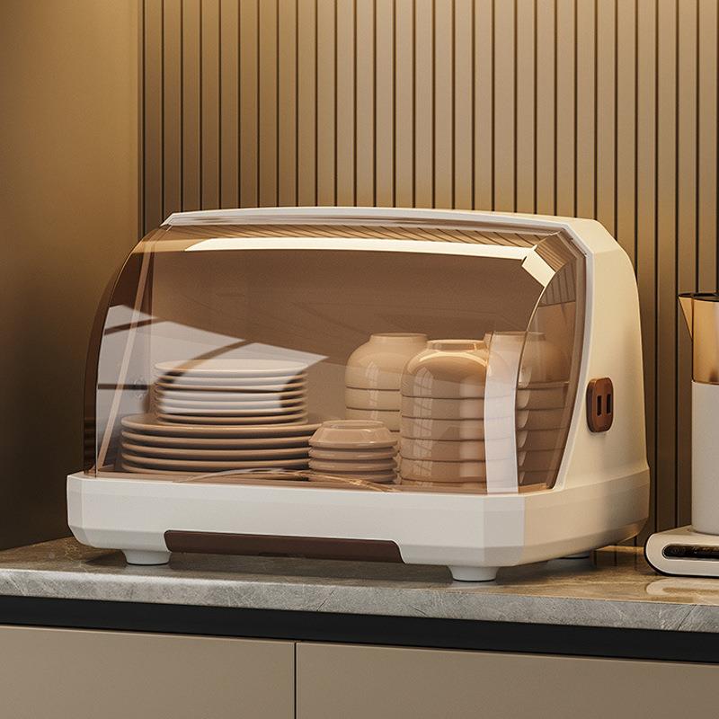 碗带筷收纳盒GJG盖带沥水盘架放碗碗碟子纳盘子收碗柜厨房碗碟收