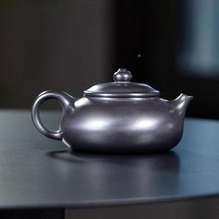 宜LUI紫砂家用茶23壶0cc寒江纯手工堆具绘泡茶壶源头兴供货