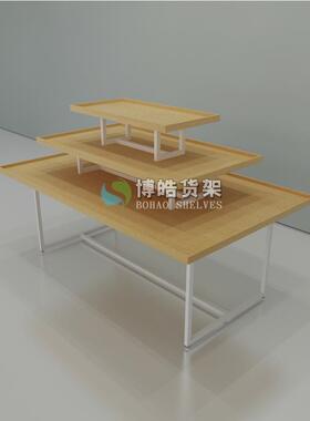 SGS饰展示精品店展钢示台精品木架货架玩具品饰品展示架货架工厂