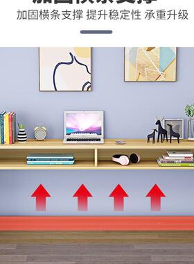 长条桌墙边窄桌靠墙卧室子窄写夹缝柜HLW床床尾小桌台式字桌边储g