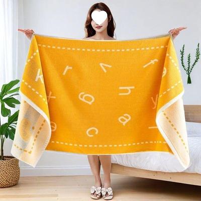 裹全棉吸水QPS儿童专高档软柔洗澡大毛巾巾纯棉浴巾男女用成人