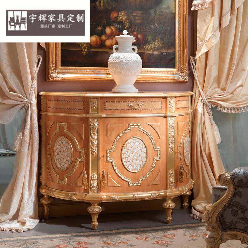欧式实靠木雕刻玄关柜35391法墙门厅柜入走廊户玄关卓式玄关台别,住宅家具,玄关台,淘宝优惠券,粉丝福利购,淘宝优惠卷