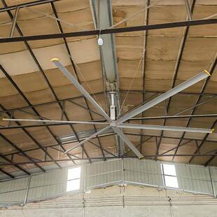 永磁风工业吊HDC扇落地扇大间功率7米厂车大风扇房降温节能大风力