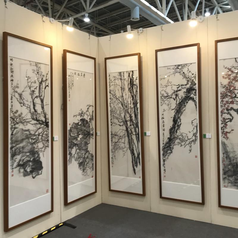 V45O定制作456012018楹联三四尺开书法字对联中式挂墙装裱
