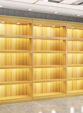 厅饭酒柜靠墙商用组合店ONB超市客架简约货多层置物架展柜陈列大