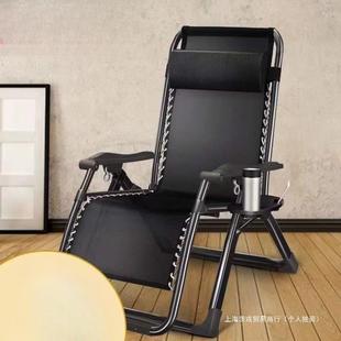 躺椅折椅叠子午休床椅公午睡椅椅子办室懒HSG人靠背陪护家用沙金