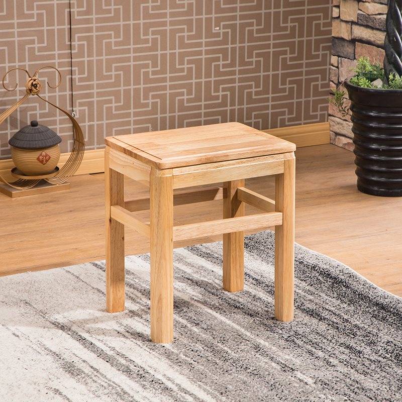 实木餐桌凳长方凳家用高方凳课桌凳简约客厅板凳中式加厚榫卯凳子