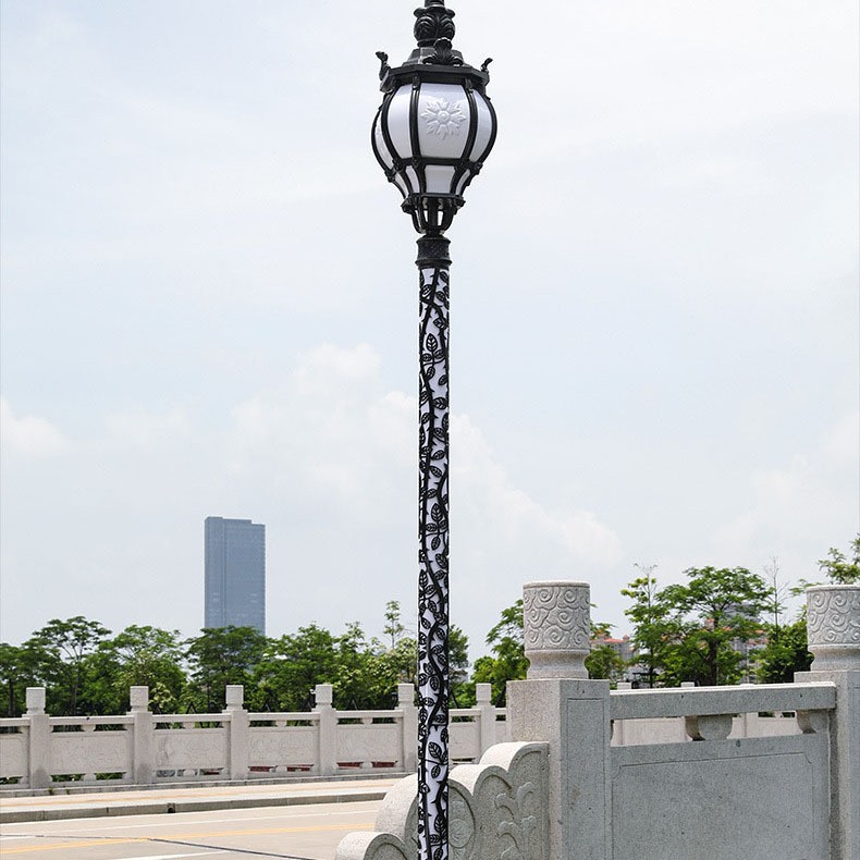 公园广场庭院住宅小区道路照明亮化LED太阳能庭院路灯高杆景观灯