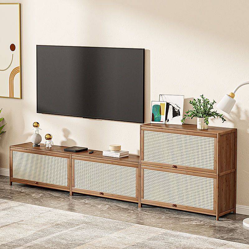 电视柜小户型超窄简约客厅组合新款茶几边柜地柜家用储物