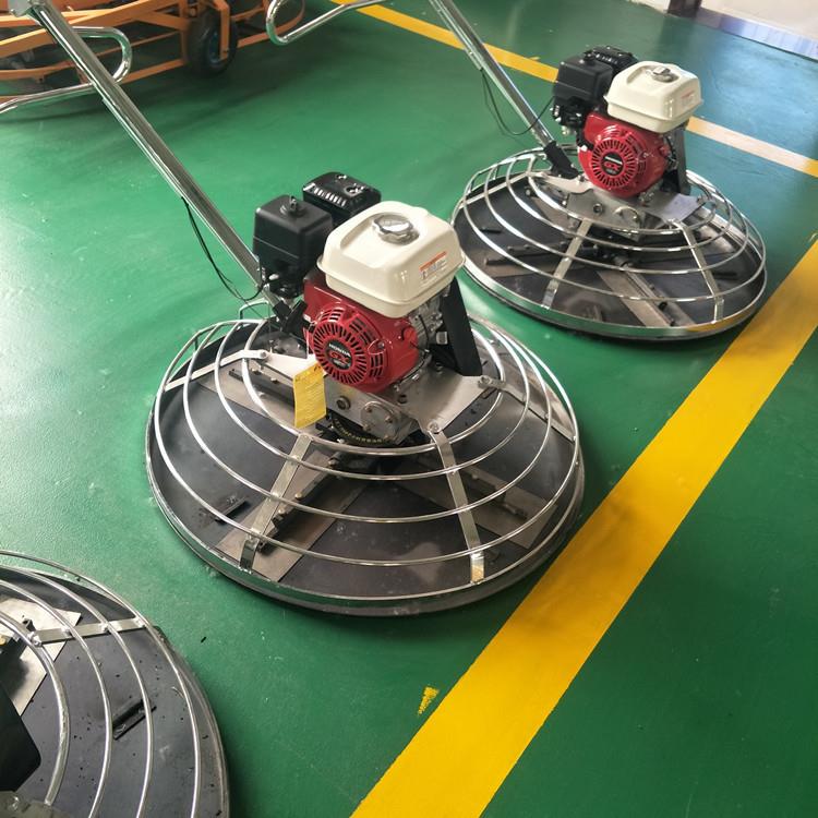 混凝路面驾力驶型双盘OPH抹光机汽油动便捷式土地坪地面收光抹平