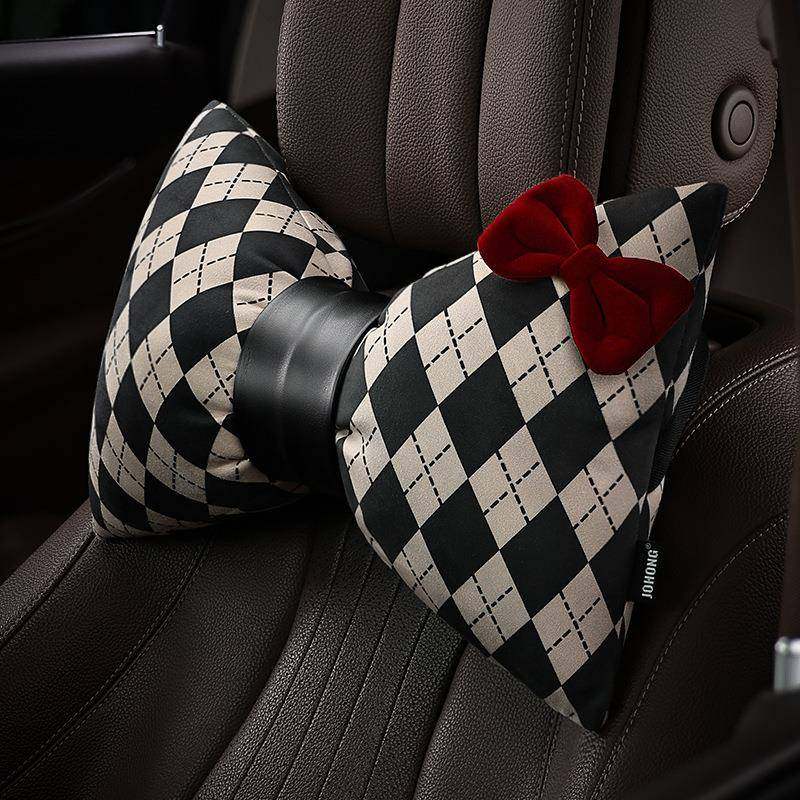 女生车载15134菱大全汽车头包枕座蝴蝶结装饰用品可格爱内饰椅一,汽车用品/电子/清洗/改装,头枕,淘宝优惠券,粉丝福利购,淘宝优惠卷