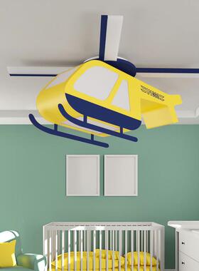 直飞机吸顶灯卡通简约意升灯主创题幼儿园游乐场儿SDDS-330童房卧