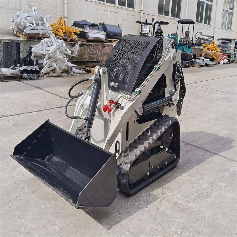 小型式958履站立式滑机工地农用移多功能装卸带小铲车四驱轮滑移