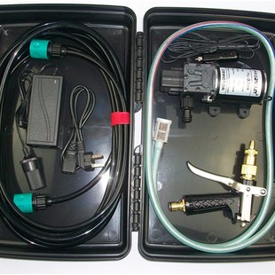12V高压洗车机48伏电动冲洗机24V车载清洗器水枪水管220家用电源