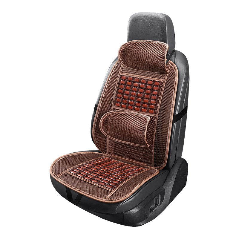 汽车坐垫单片夏季竹片前排新款座垫极氪通用透P气单座椅垫单张凉