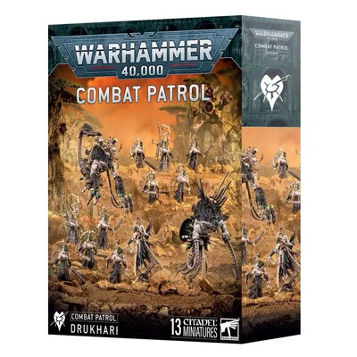 战锤40K COMBAT PATROL DRUKHARI 战斗巡逻队 黑暗灵族