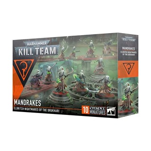 战锤40K 黑暗灵族 杀戮小队 Kill Team Mandrakes 曼德拉