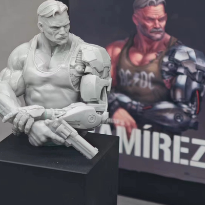 发光哥胸像 第二期 拉米雷斯 发光哥模型 发光哥教程