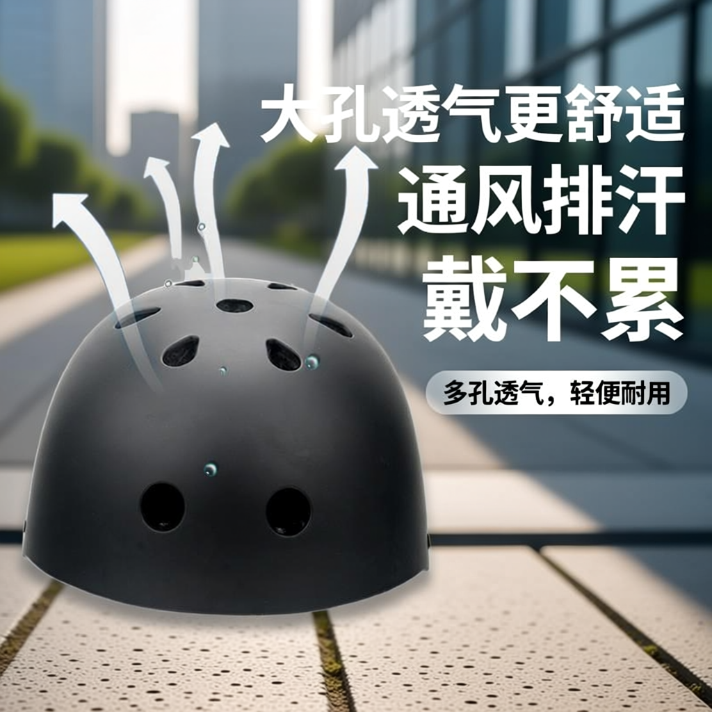 轮滑头盔溜冰鞋成人儿童男女头盔自行车平衡车骑行防护装备护具用