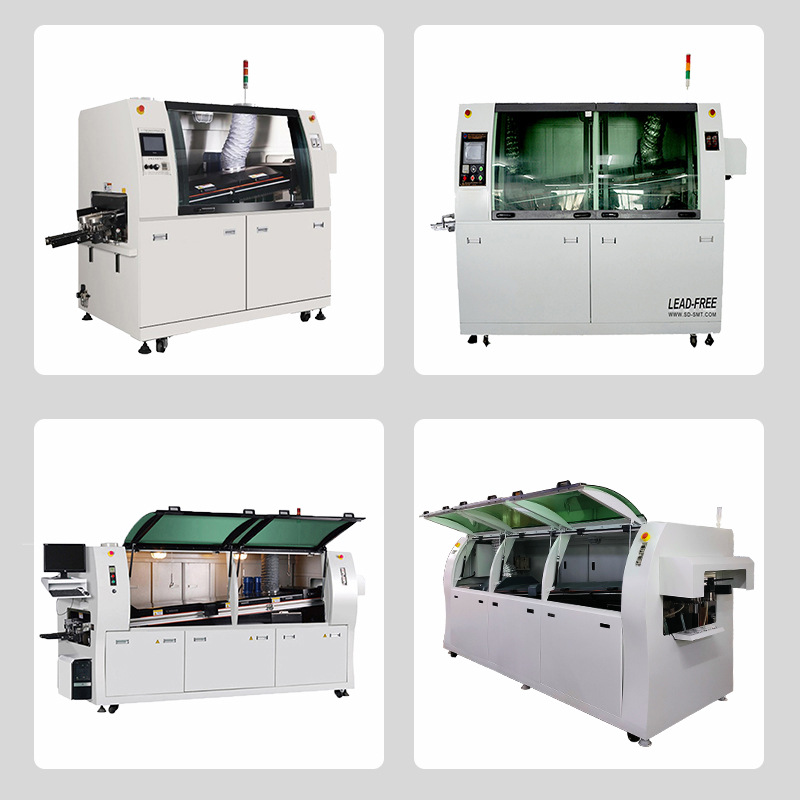 无铅电脑双波峰焊锡炉小型高效节能锡全自动SMT线路板PCB烤炉厂