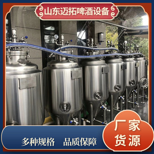 酿酒设备家酿啤酒发酵罐实验室精酿啤酒设备 迈拓100升德式