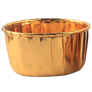 金色纸杯蛋糕纸托耐高温烤箱专用粉红色加大号甜品台底托烘焙模具