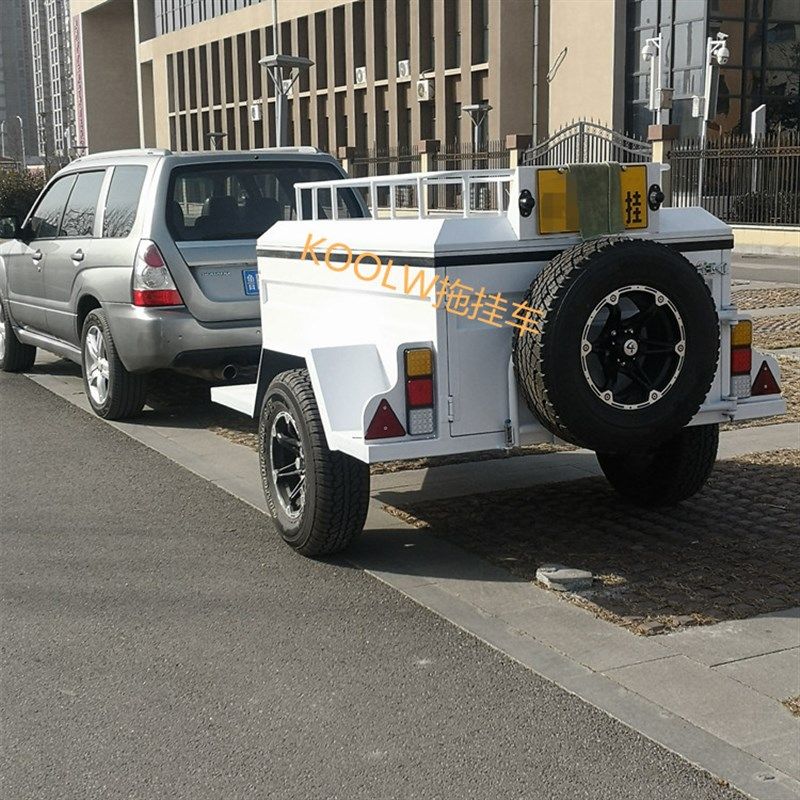 拖挂式房车越野汽车摩托车自驾游拖挂车家用后挂旅行小拖车可上牌