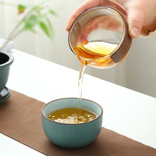 旅行茶具一壶一杯户外露营快客杯家用单个功夫防烫泡茶壶喝茶套装