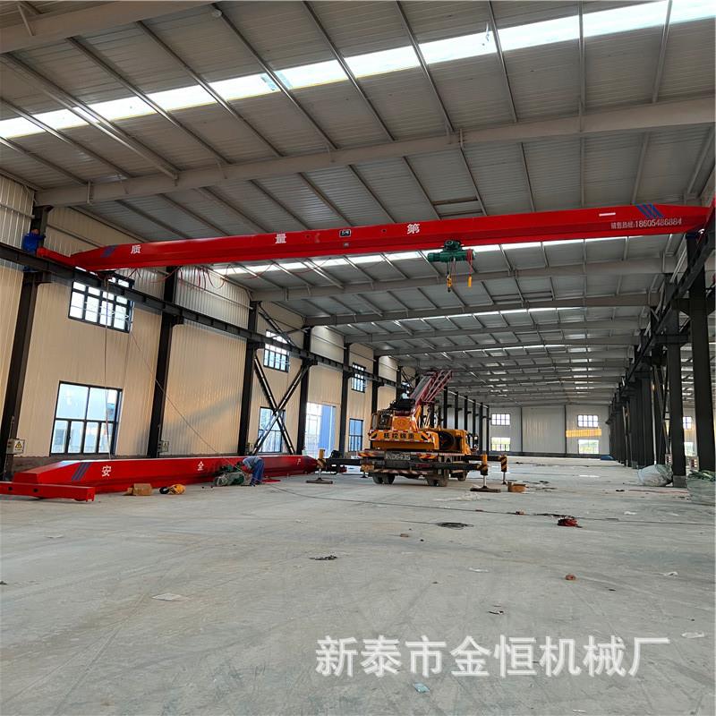 潍坊直销单梁起重机5吨桥式行车电动遥控10吨天车 单梁桥式起重机