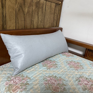 科技布长条抱枕大号靠枕套60x80特大枕头靠枕套可拆洗含芯通用型