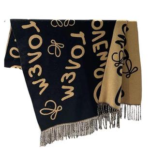 【罗某威渠道订单】经典字母围巾WYW001
