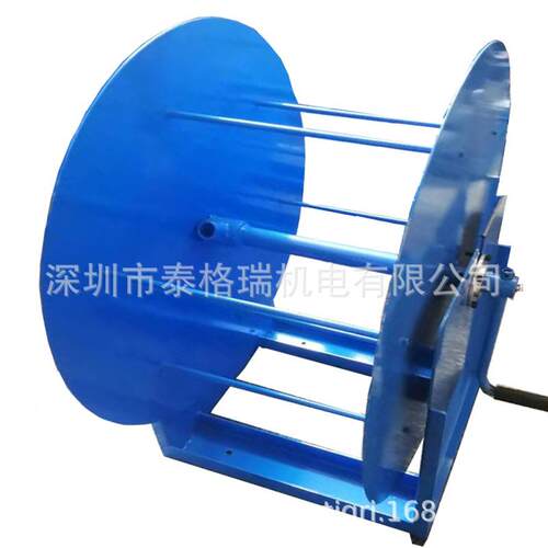 管自动卷管盘盘TE830D管器卷盘水气油大管电动卷管家器泰格瑞厂定